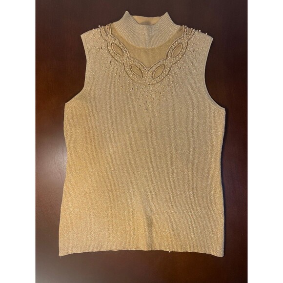 Vintage Cable‎ & Gauge Silk Cotton Gold Metallic Thread - Picture 2 of 5